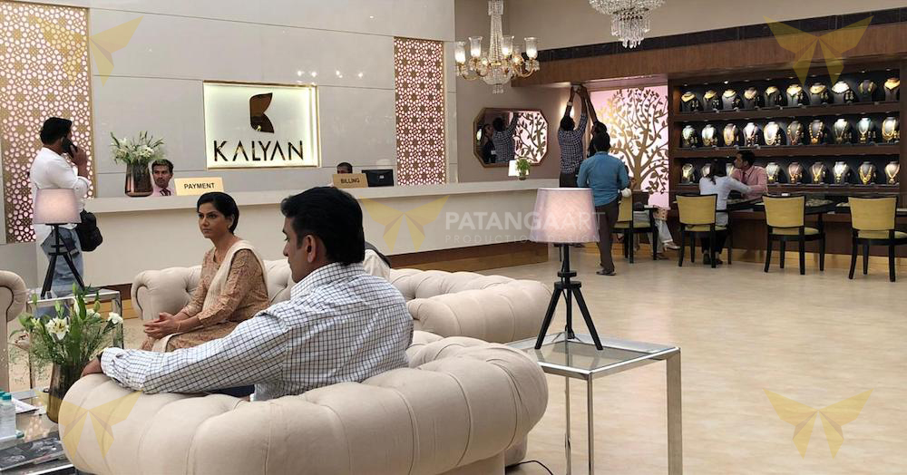 Patanga Art KALYAN JEWELLERS Production Design Studio