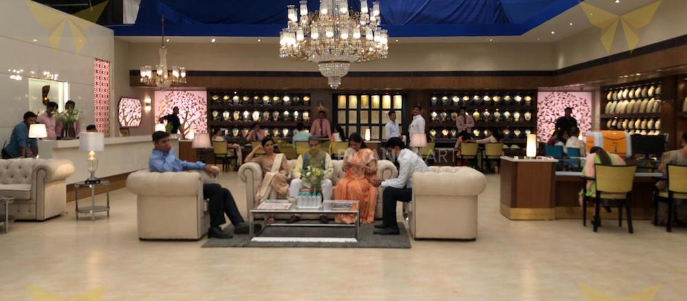 Patanga Art KALYAN JEWELLERS Production Design Studio