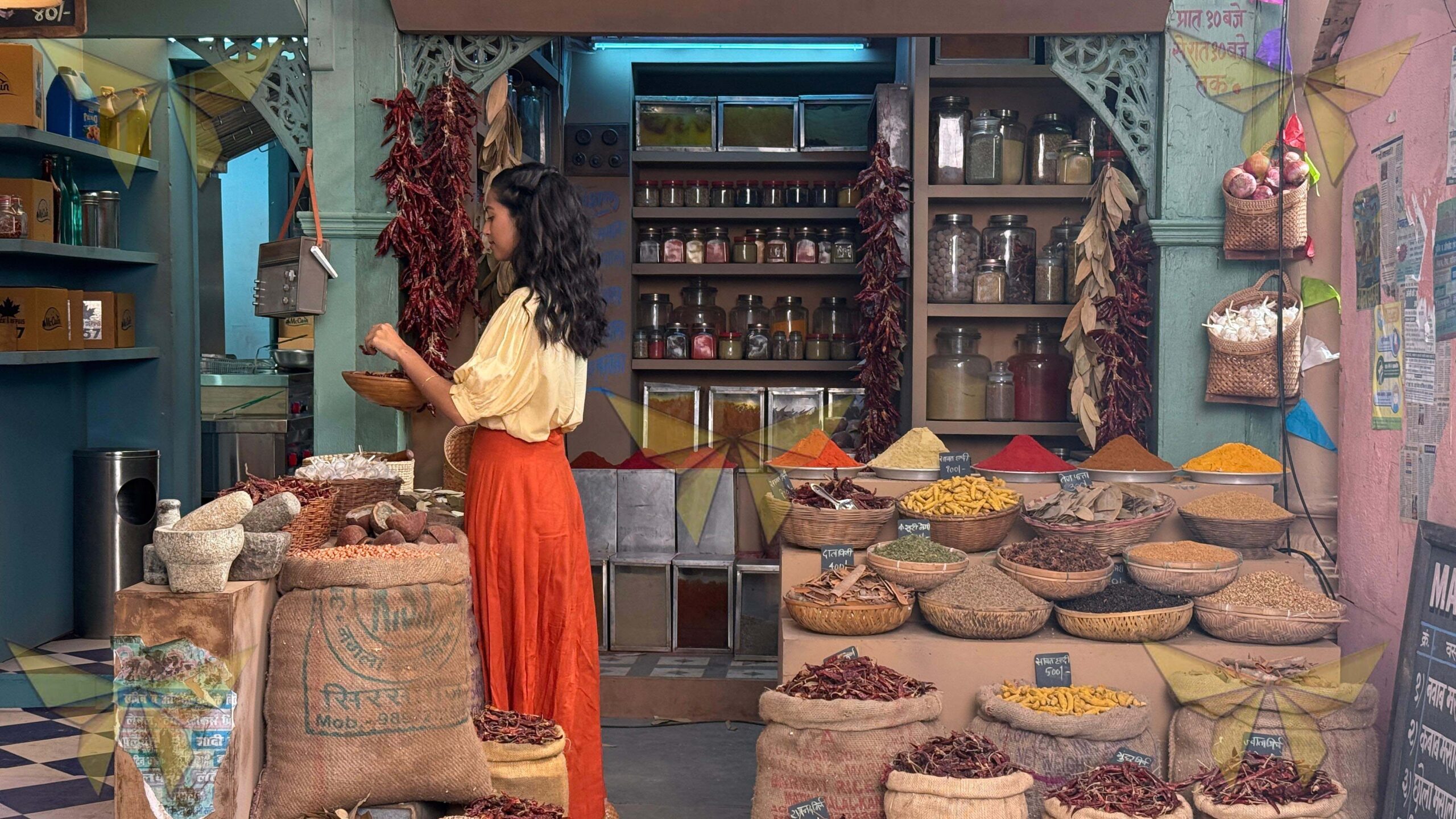 Patanga Art McCain Presents: Blockbuster South Asian-inspired flavours. Production Design Studio