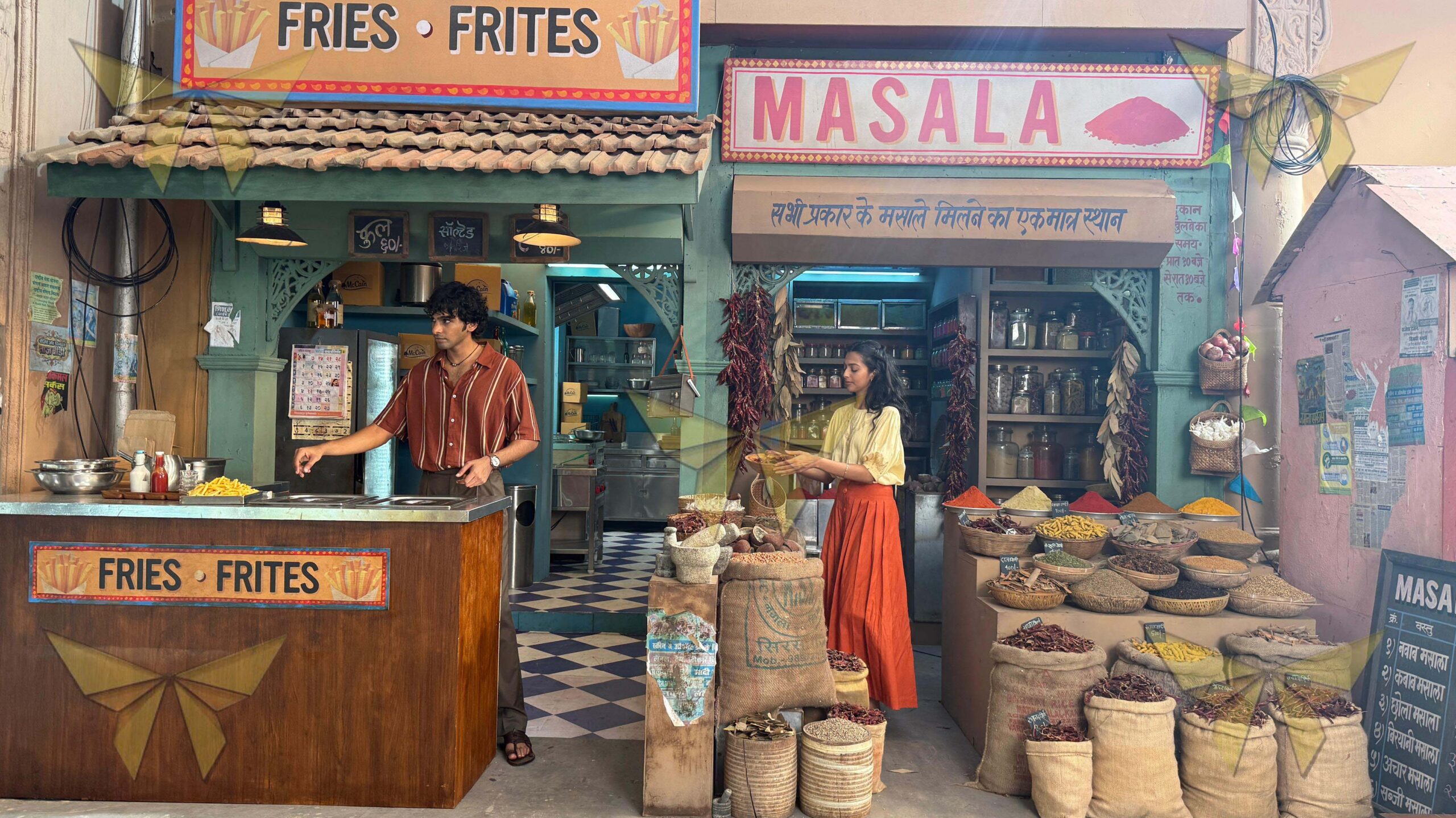 Patanga Art McCain Presents: Blockbuster South Asian-inspired flavours. Production Design Studio