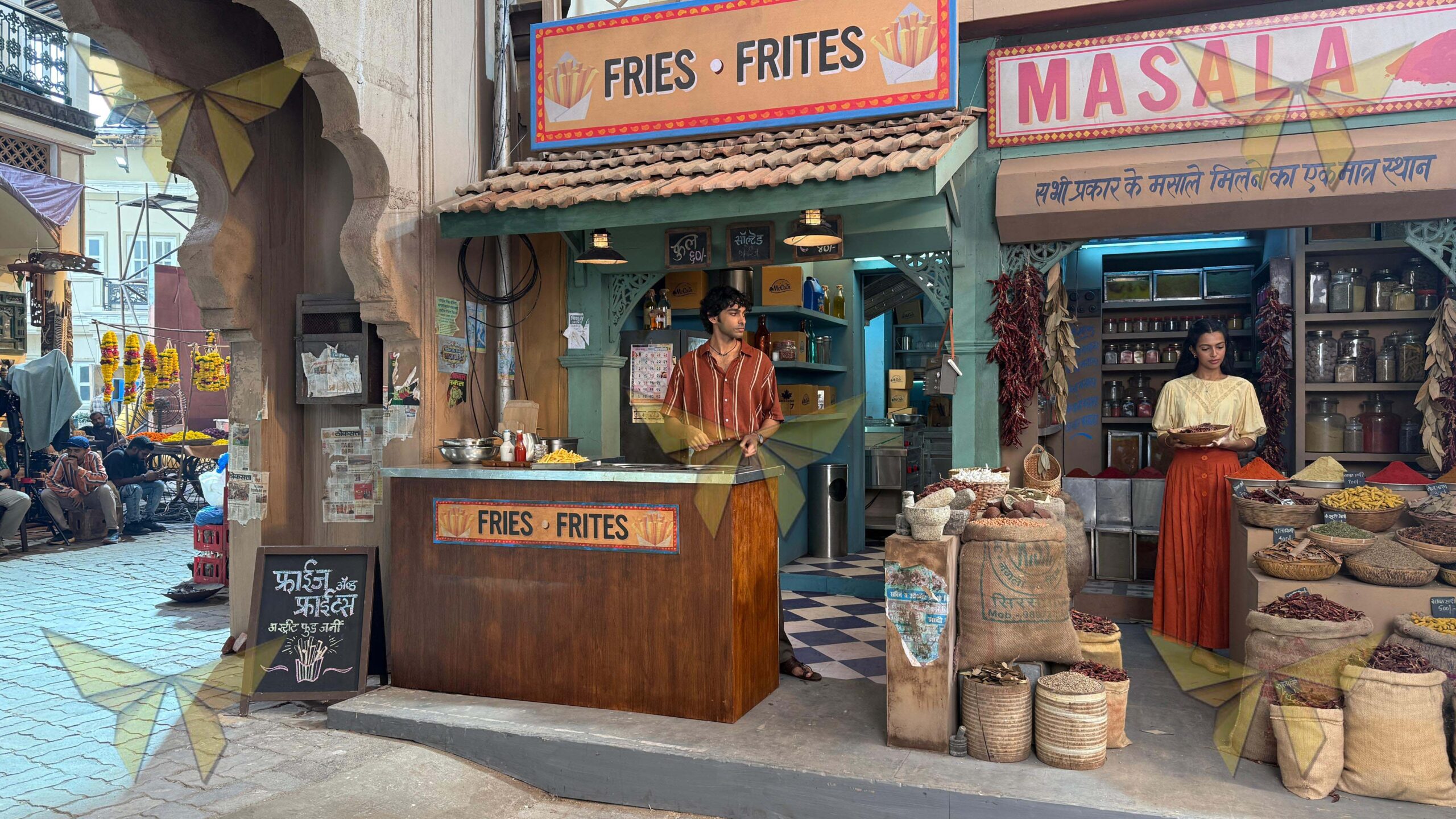Patanga Art McCain Presents: Blockbuster South Asian-inspired flavours. Production Design Studio